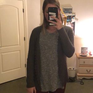 Mauve cardigan